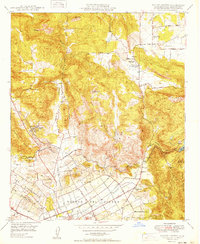 Valley Center 1949 topographic map thumbnail