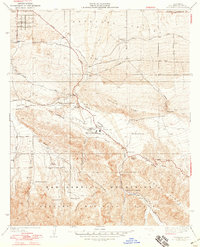 Valyermo 1940 topographic map thumbnail