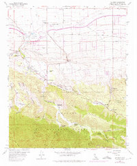 Valyermo 1958 topographic map thumbnail
