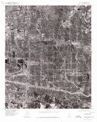 Van Nuys 1976 topographic map thumbnail