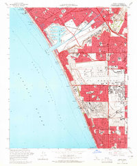 Venice 1964 topographic map thumbnail