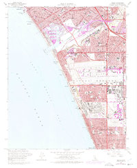 Venice 1964 topographic map thumbnail
