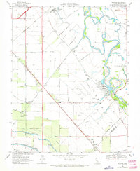 Vernalis 1969 topographic map thumbnail