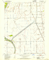 Verona 1952 topographic map thumbnail