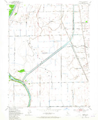 Verona 1952 topographic map thumbnail