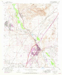 Victorville 1956 topographic map thumbnail