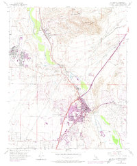 Victorville 1956 topographic map thumbnail