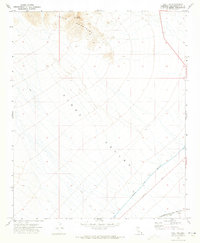 Vidal NW 1971 topographic map thumbnail