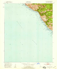 Villa Creek 1949 topographic map thumbnail