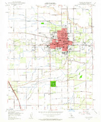 Visalia 1949 topographic map thumbnail