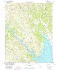 Walter Springs 1959 topographic map thumbnail