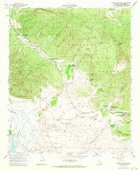 Warner Springs 1959 topographic map thumbnail