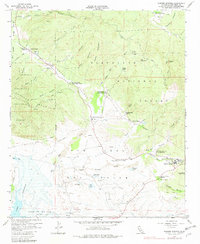 Warner Springs 1959 topographic map thumbnail