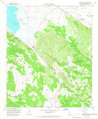 Warners Ranch 1960 topographic map thumbnail
