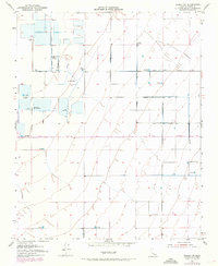 Wasco NW 1953 topographic map thumbnail