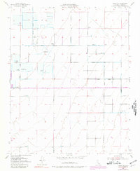 Wasco NW 1953 topographic map thumbnail