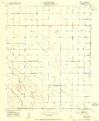 Wasco SW 1953 topographic map thumbnail