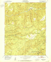 Washington 1951 topographic map thumbnail