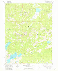 Webber Peak 1981 topographic map thumbnail