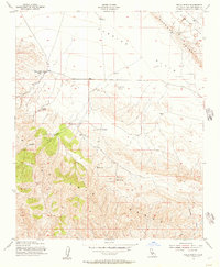 Wells Ranch 1954 topographic map thumbnail