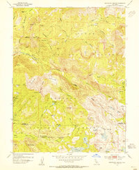 Wentworth Springs 1953 topographic map thumbnail