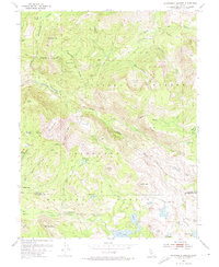 Wentworth Springs 1953 topographic map thumbnail