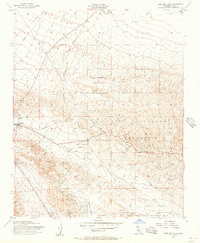 West Elk Hills 1954 topographic map thumbnail