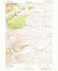 West of Gerber 1951 topographic map thumbnail