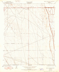 West of Goose Lake topographic map thumbnail