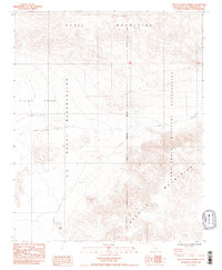 West of Leach Spring 1984 topographic map thumbnail