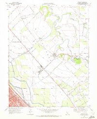 Westley 1969 topographic map thumbnail