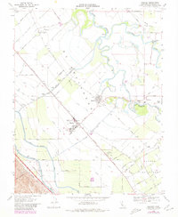 Westley 1969 topographic map thumbnail