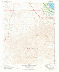 Whale Mtn 1971 topographic map thumbnail