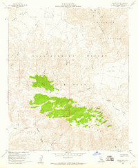 Whale Peak 1959 topographic map thumbnail