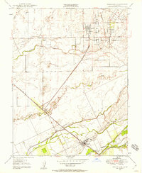 Wheatland 1947 topographic map thumbnail