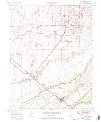 Wheatland 1947 topographic map thumbnail