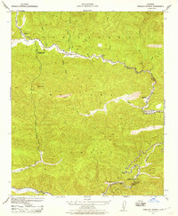 Wheeler Springs 1942 topographic map thumbnail