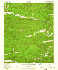 Wheeler Springs 1943 topographic map thumbnail