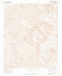 Whipple Wash 1970 topographic map thumbnail