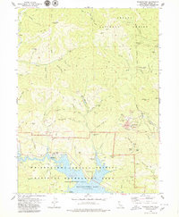 Whiskeytown 1979 topographic map thumbnail