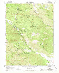 Whispering Pines 1958 topographic map thumbnail
