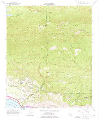 White Ledge Peak 1952 topographic map thumbnail