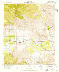 Whitewater 1955 topographic map thumbnail