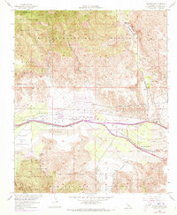 Whitewater 1955 topographic map thumbnail