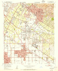 Whittier 1949 topographic map thumbnail