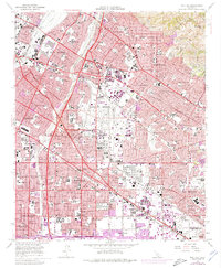 Whittier 1965 topographic map thumbnail