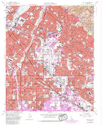 Whittier 1965 topographic map preview