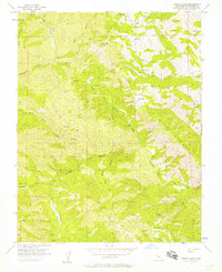 Wilcox Ridge 1956 topographic map thumbnail