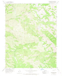 Wilcox Ridge 1956 topographic map thumbnail