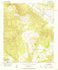 Wildomar 1953 topographic map preview